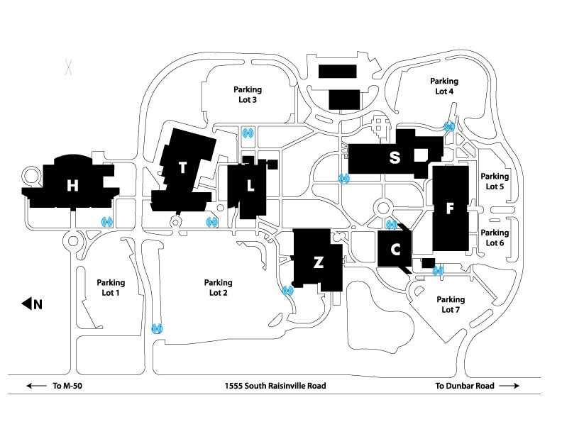 Map of Campus