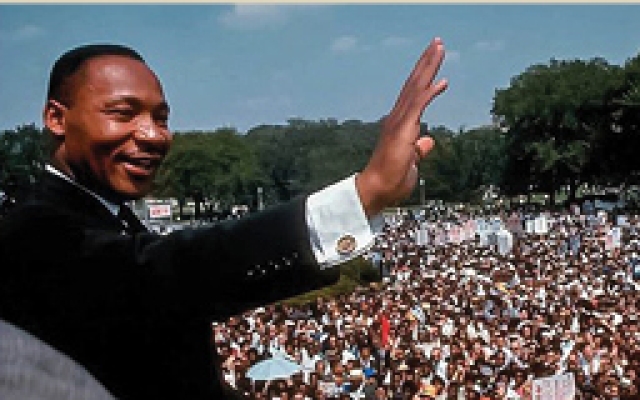 MLK speech photo