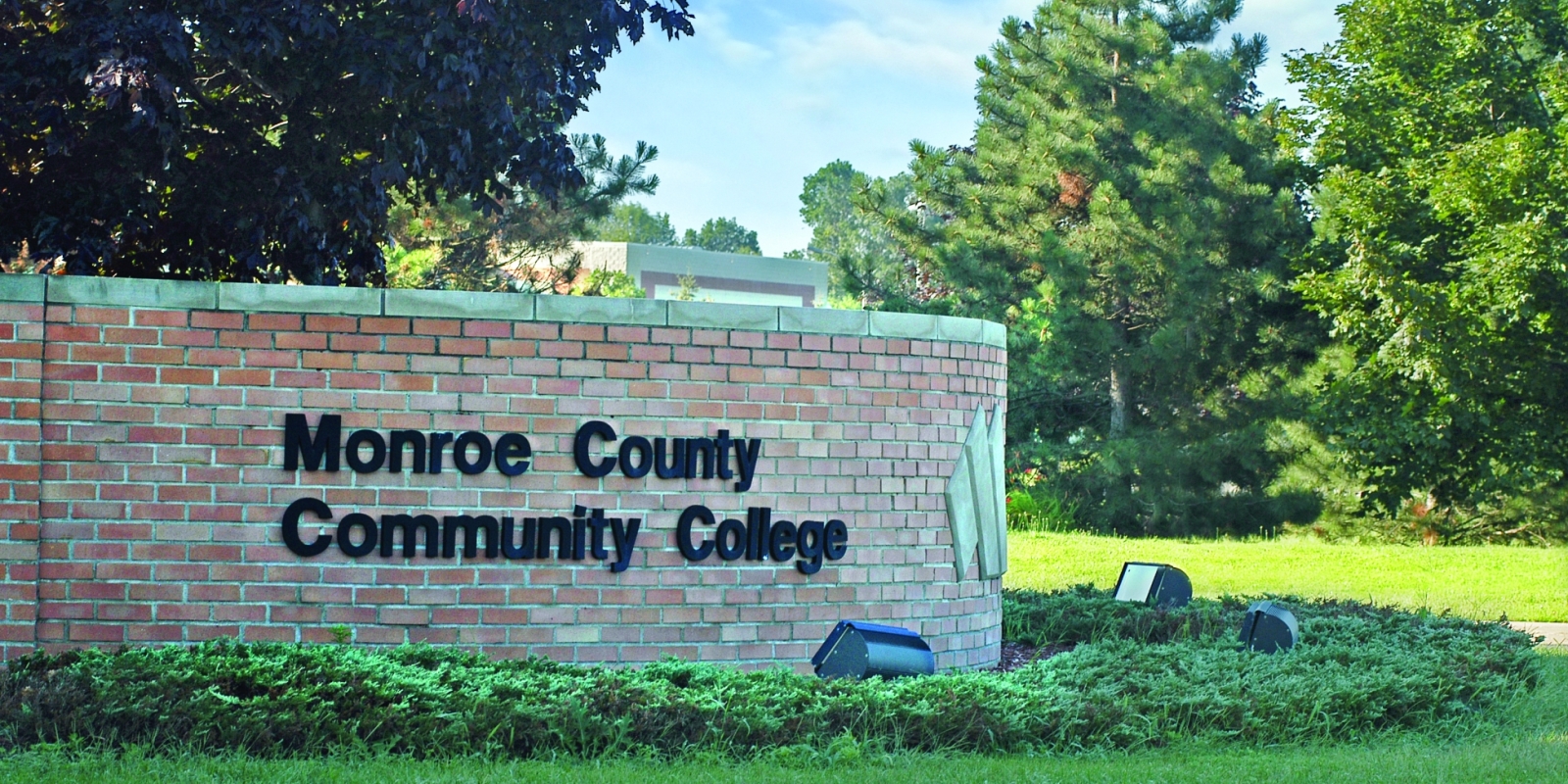 MCCC entrance sign