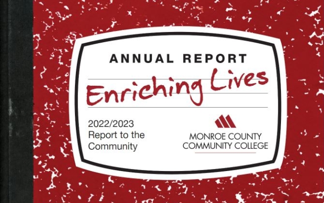 Annual Report Cover, "Enriching Lives"